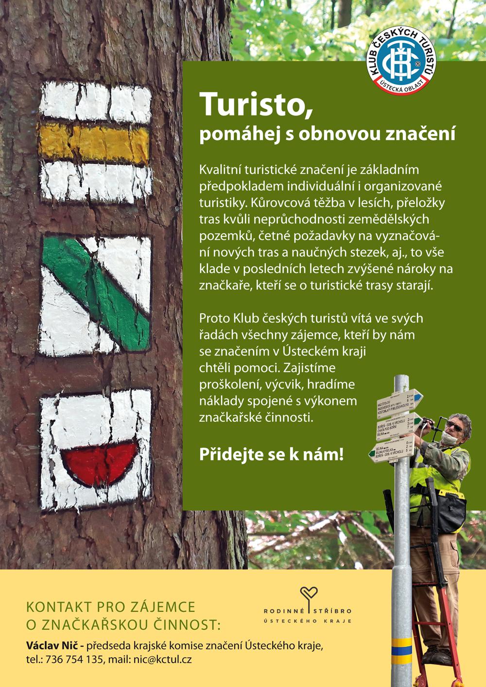 N�bor zna�ka�� v �steck�m kraji
