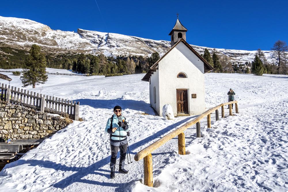 Turistick� zimn� v�prava do Dolomit.