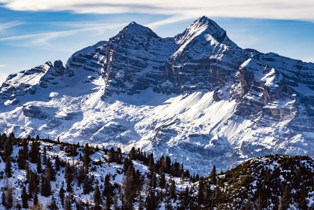Turistick� zimn� v�prava do Dolomit.