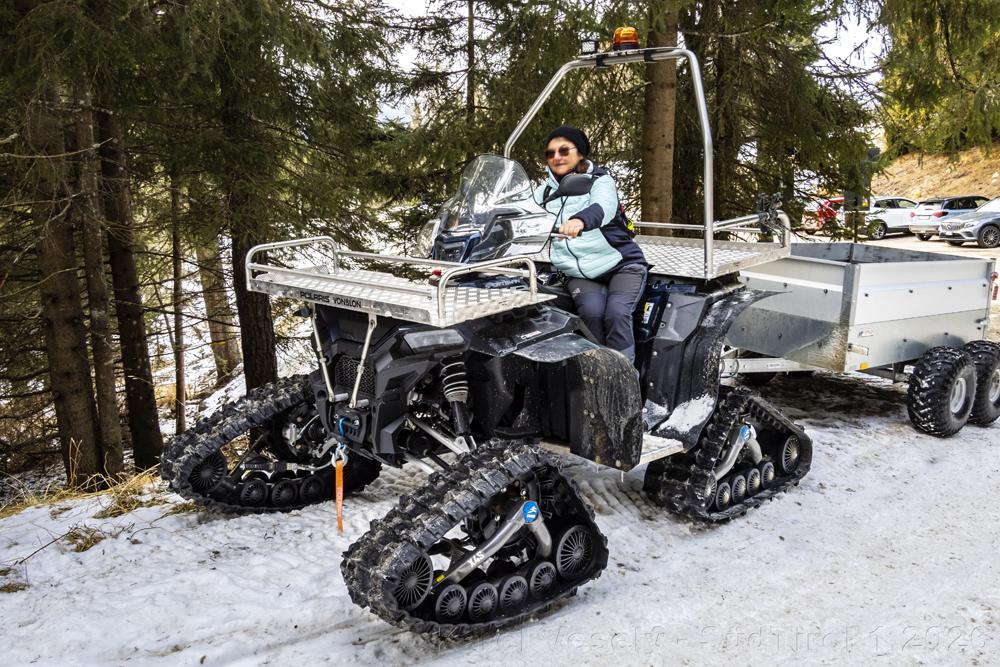 Turistick� zimn� v�prava do Dolomit.