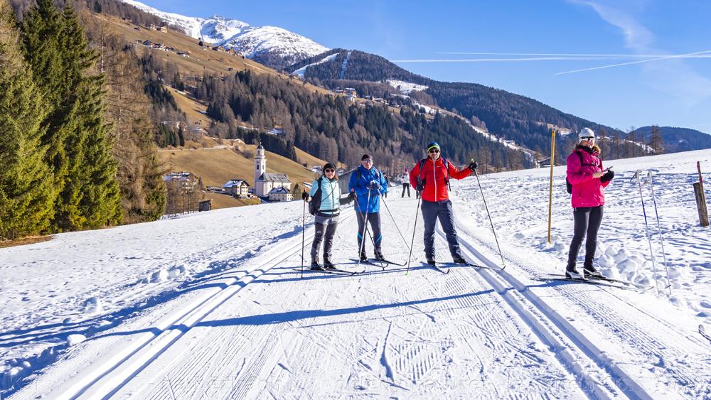Turistick� zimn� v�prava do Dolomit.