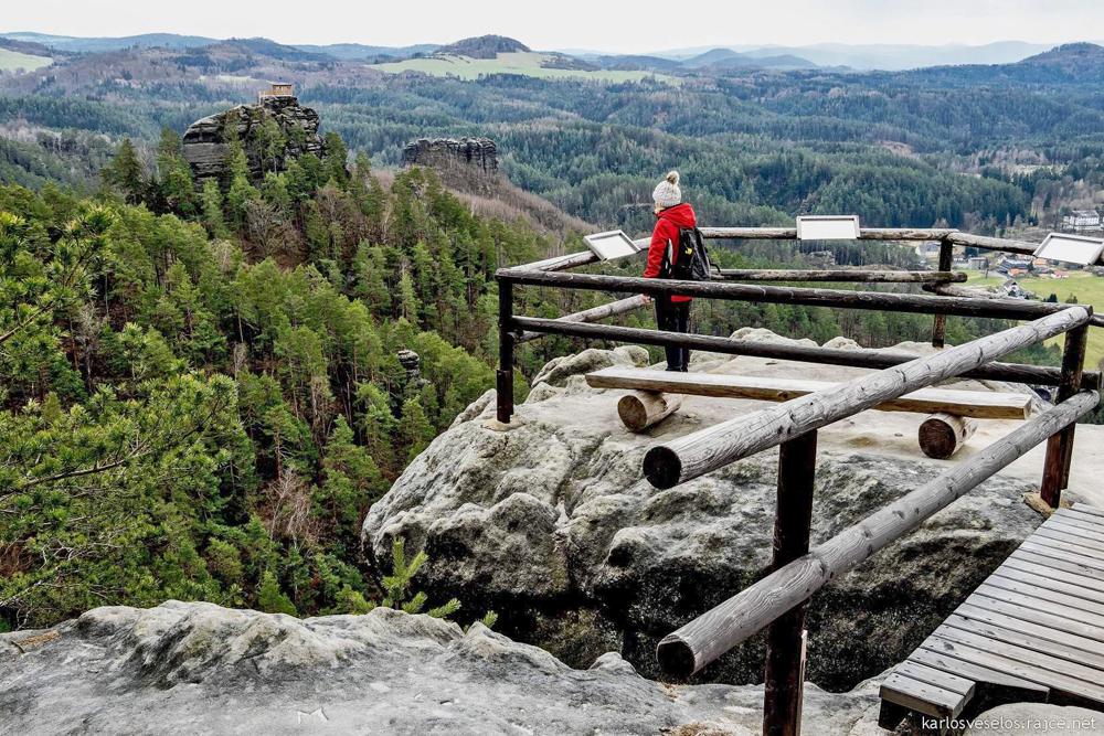 Vilemnina stna - Jetichovice - esk vcarsko