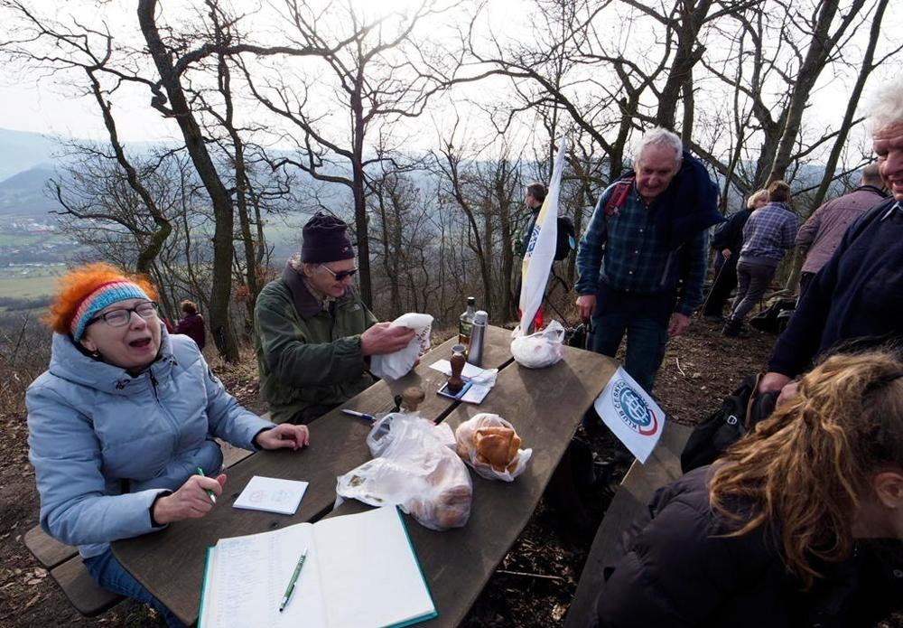 Novoron vstup na vrch Chmelnk u Dna.