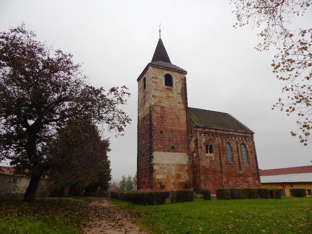 Kostel sv. Jakuba Vtho ve Vroutku.