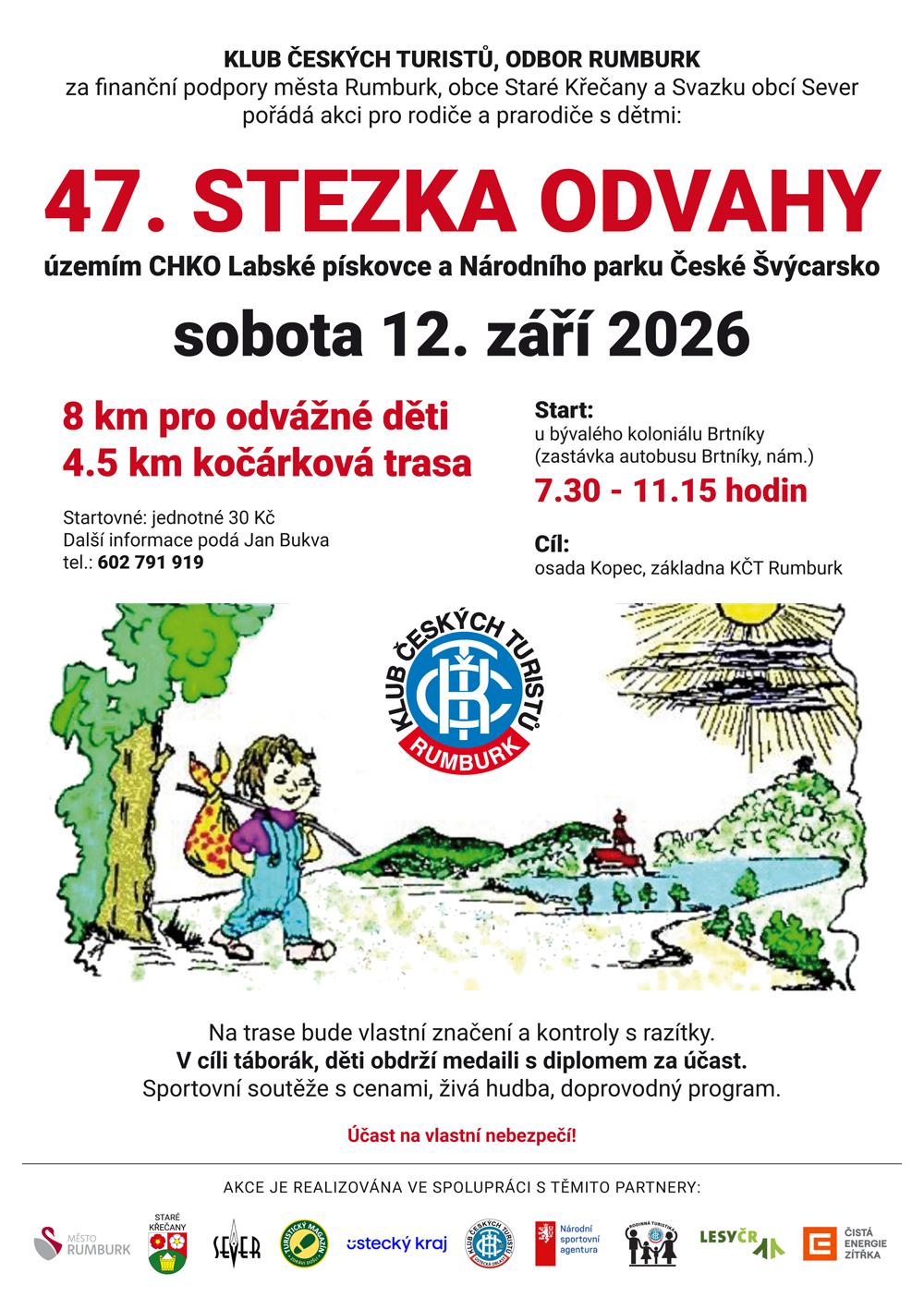 Stezka odvahy 2026