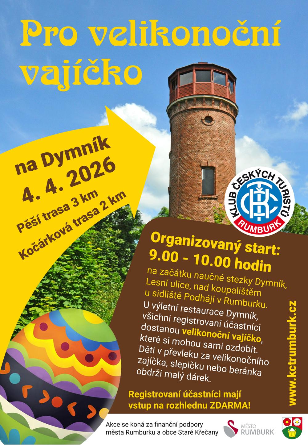 Pozv�nka na akci Pro velikono�n� vaj��ko na Dymn�k 2026.