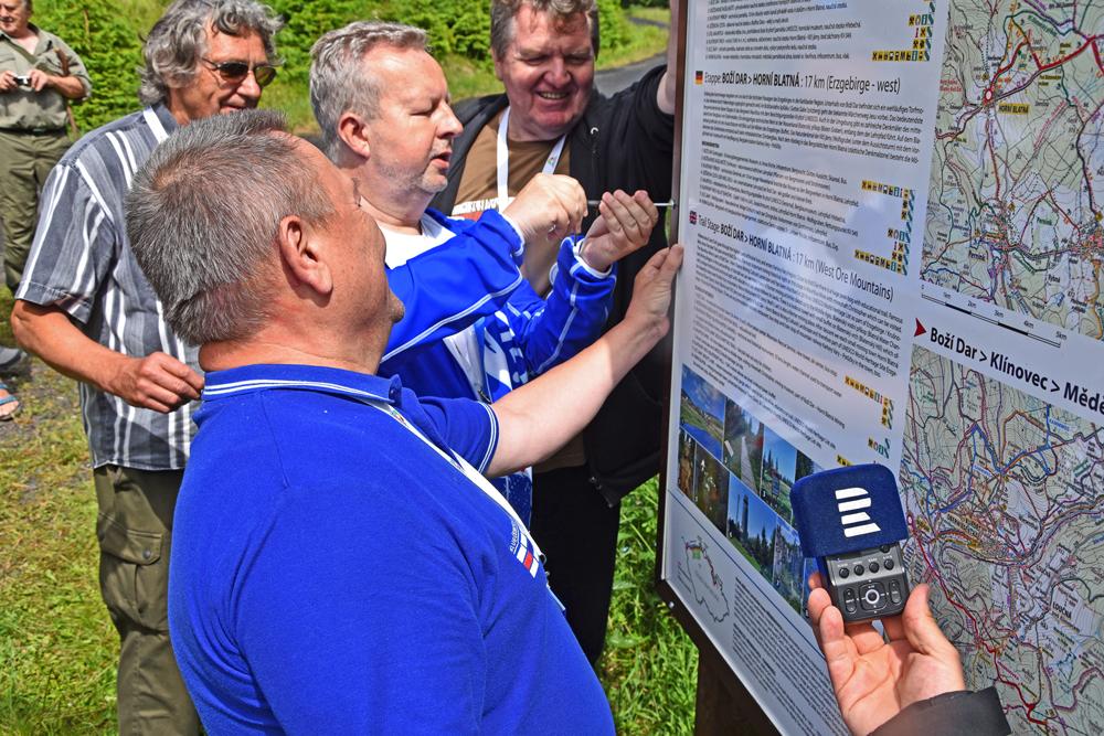 Otev�en� d�lkov� H�ebenovky v �seku Kru�n� hory - v�chod