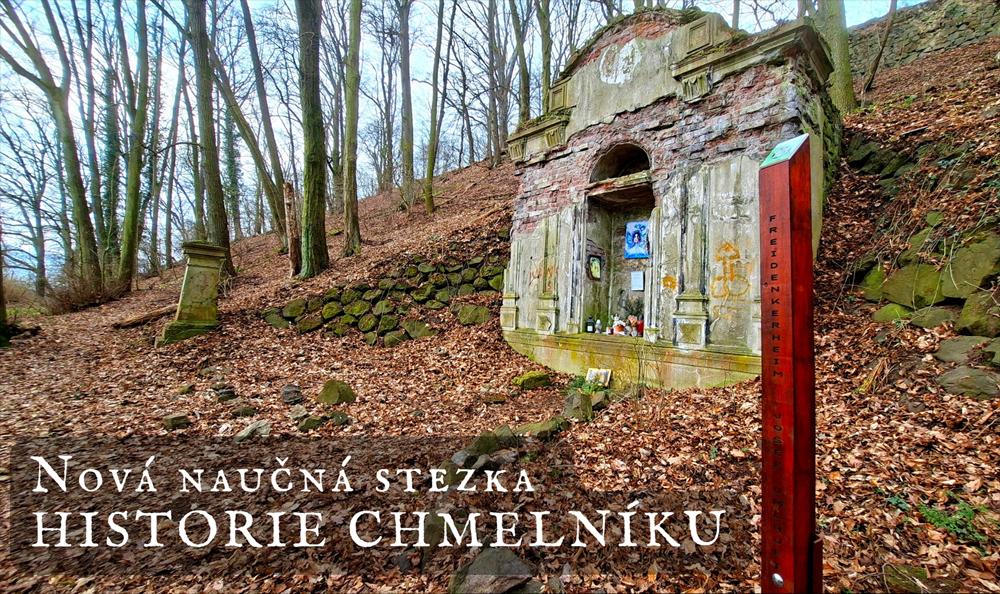Nau�n� stezka Historie Chmeln�ku.
