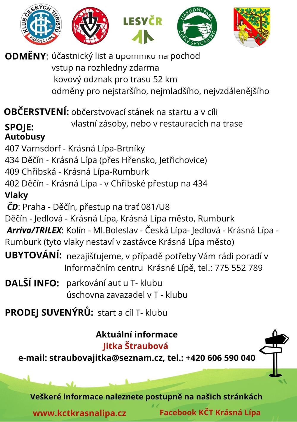 Pozv�nka na obnoven� pochod Skaln�mi hr�dky Labsk�ch p�skovc�, kter� se uskute�n� 8. srpna 2026.