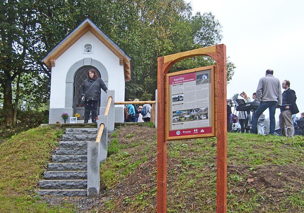 Kaple sv. Antonna Padunskho pod Vl Horou.