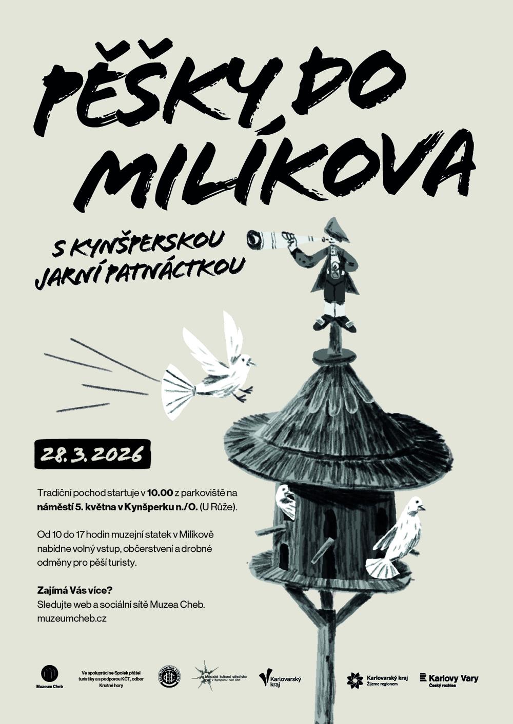 Pochod P�ky do Mil�kova - pozv�nka.
