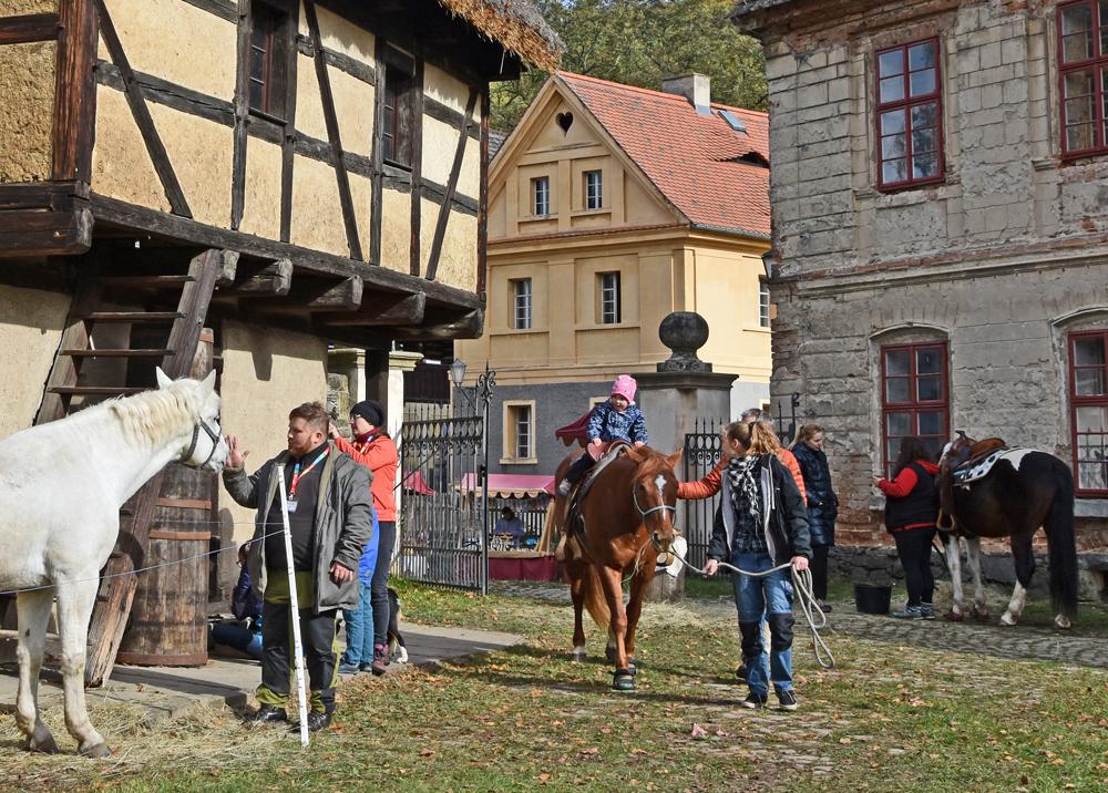 J�zda na kon�ch v Zubrnic�ch.