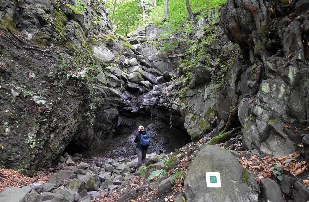 Vodop�d u Franti�kova nad Plou�nic�.