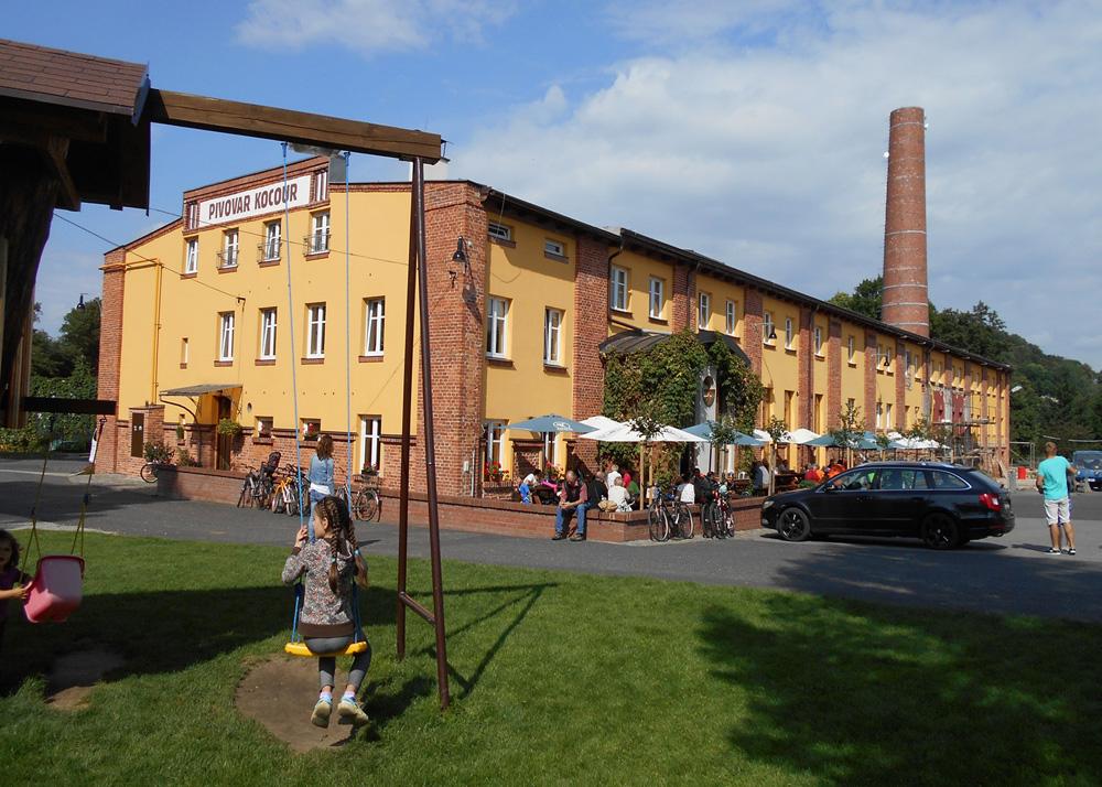 Pivovar Kocour ve Varnsdorfu.
