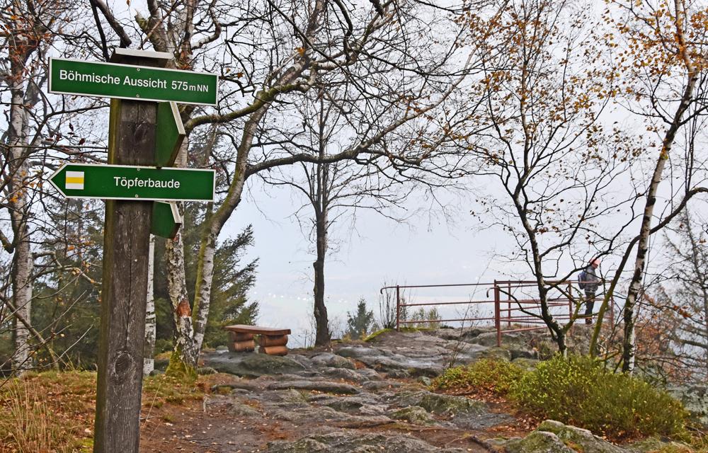 B�hmische Aussicht (�esk� vyhl�dka) v �itavsk�ch hor�ch.