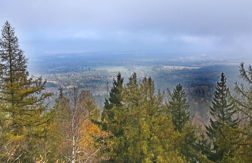 B�hmische Aussicht (�esk� vyhl�dka) v �itavsk�ch hor�ch.