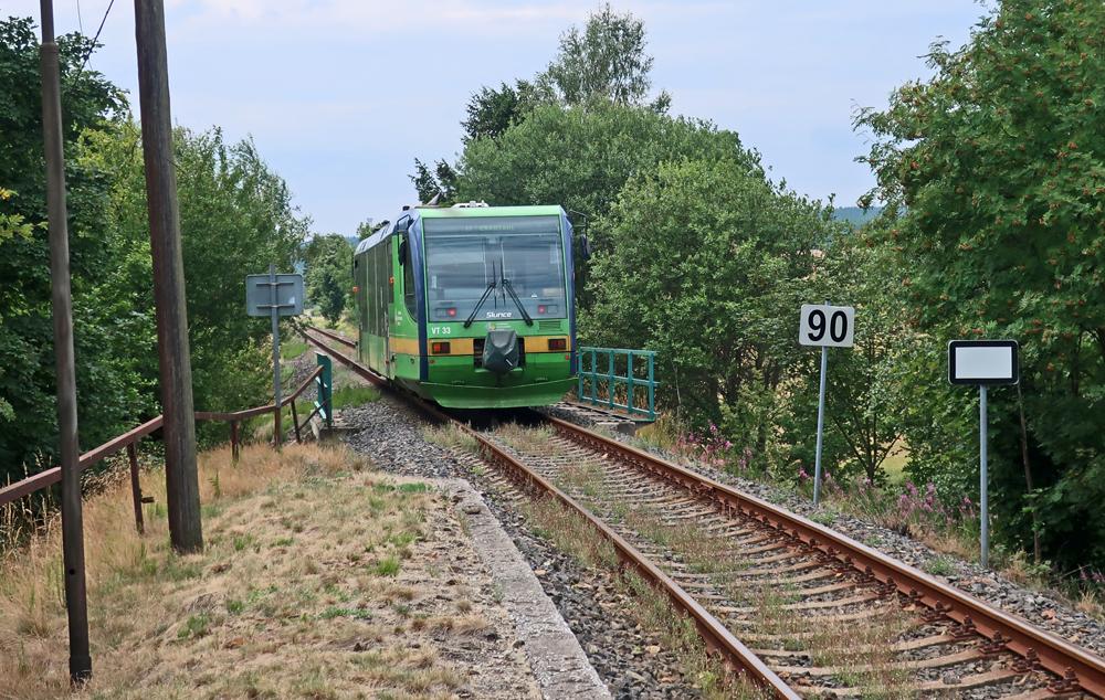 Vejprtsk� horsk� dr�ha v Kru�n�ch hor�ch.