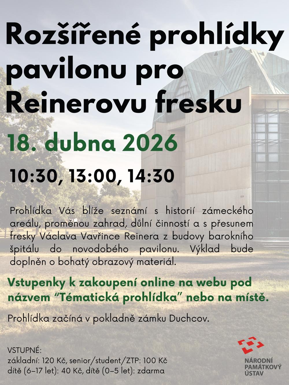 Roz���en� prohl�dky v Duchcov� - Reinerova freska a s�dlo Vald�tejn�.