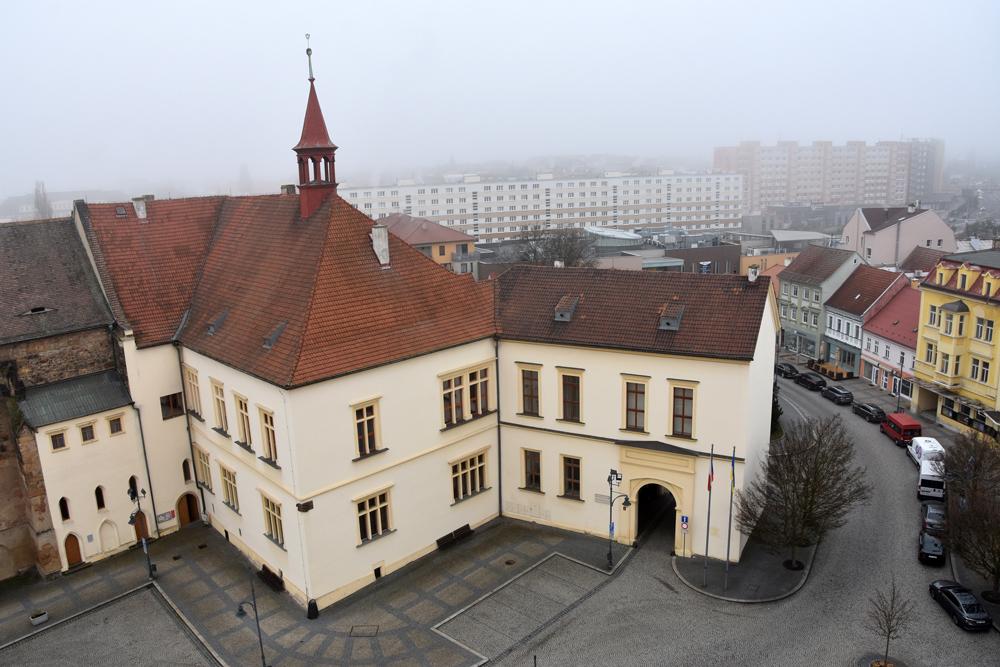 Muzeum na radnici v Chomutov�.