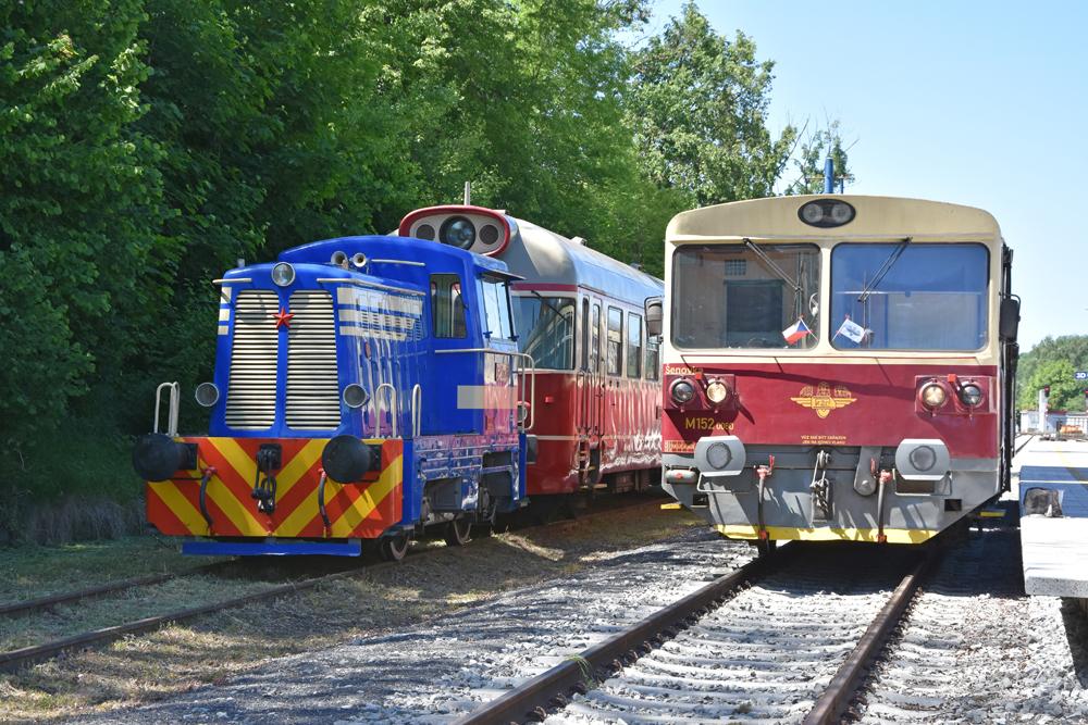 Ve stanici �esk� Kamenice si m��ete prohl�dnout historick� strojeVe stanici �esk� Kamenice si m��ete
