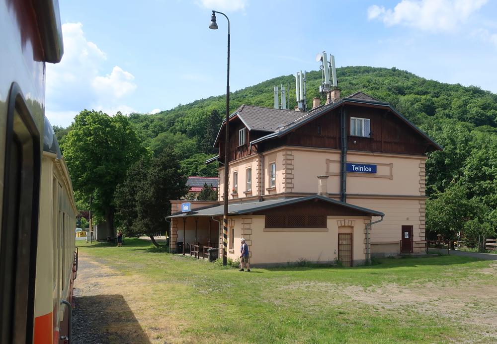 Koz� dr�ha - zast�vka Telnice.