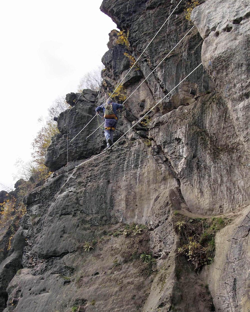 Via Ferrata Dn (Pastsk stna) - Karlv most