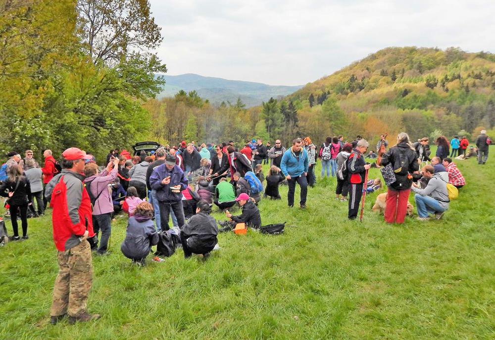 Prvomjov vstup na Koz vrch - akce Klubu eskch turist