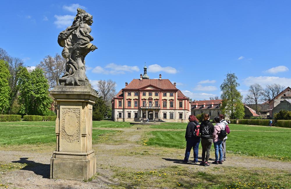 Zmeck park v Libchov.