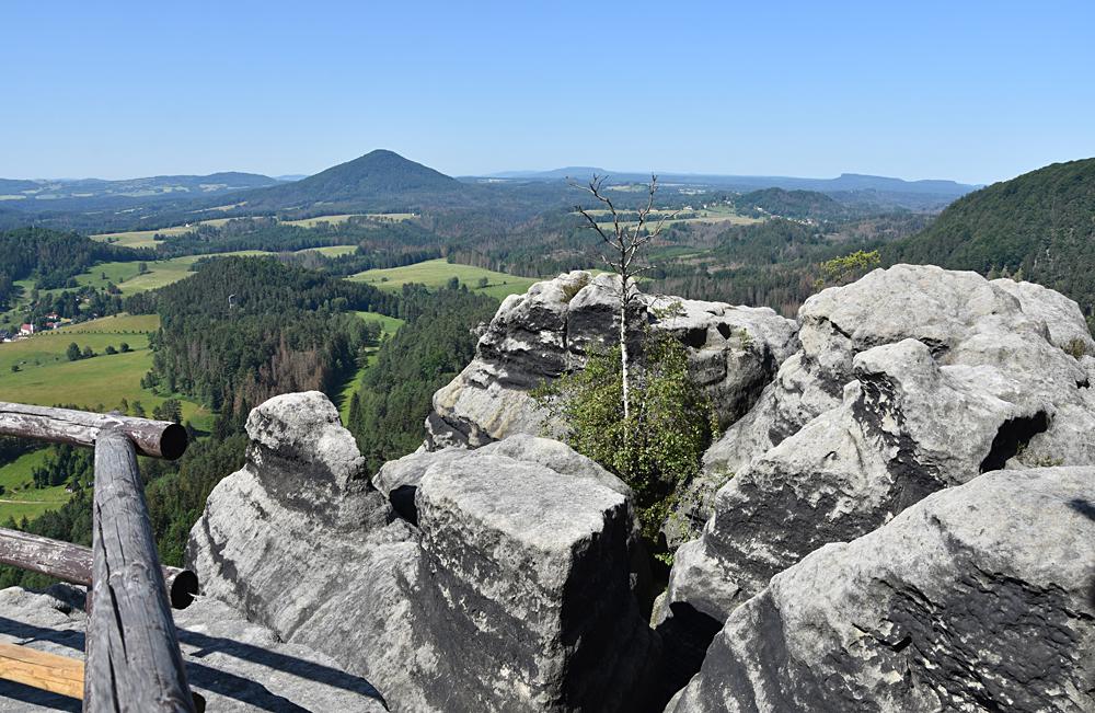 Vilemnina stna - skaln vyhldka - esk vcarsko