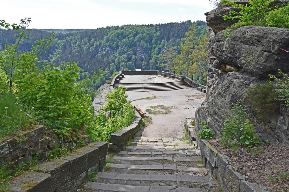 Hebenovka - vyhldka Belveder (Labsk kaon - Labsk pskovce)