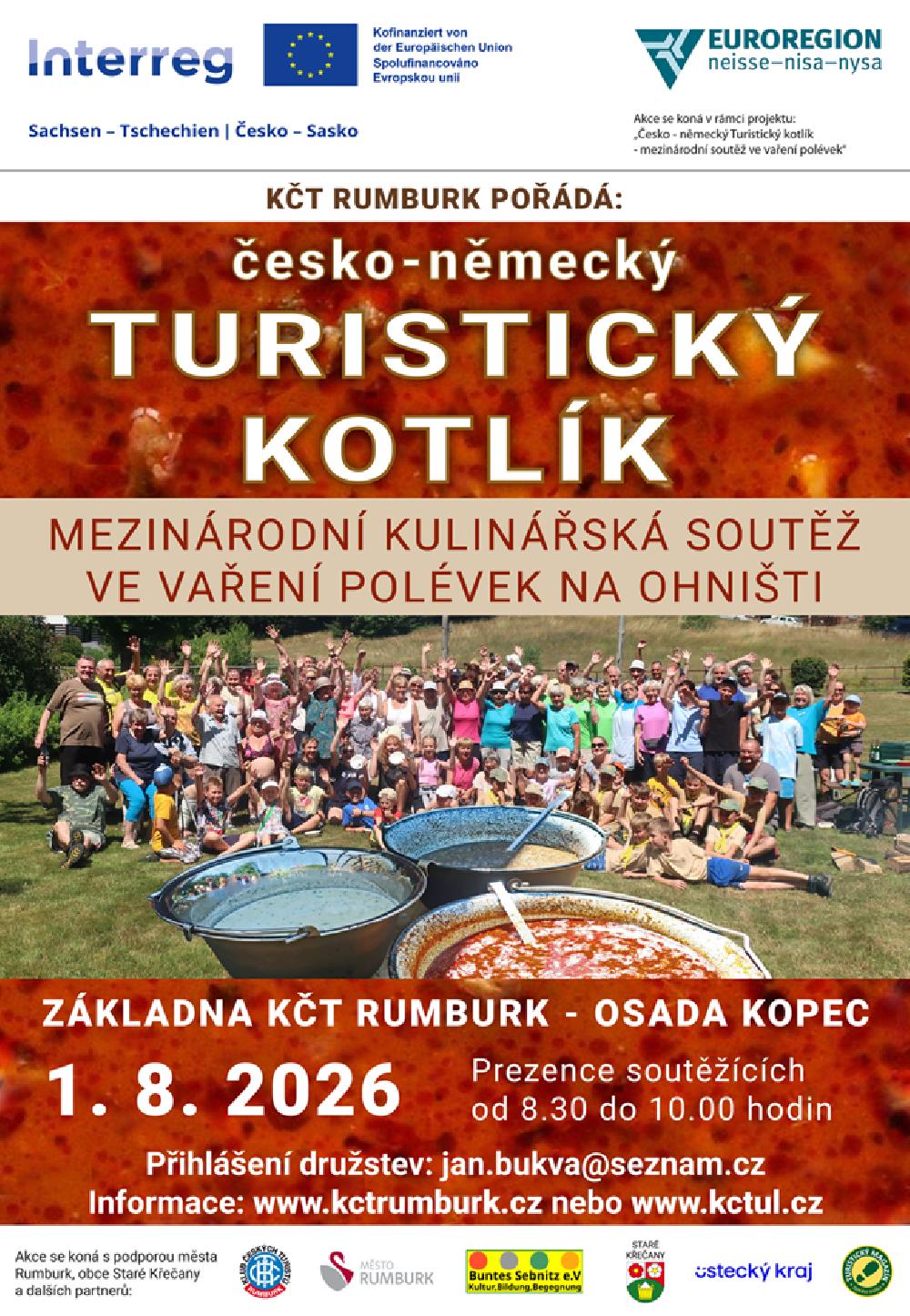 Pozv�nka na Turistick� kotl�k 2026.