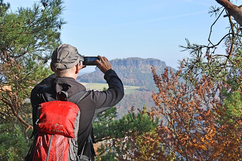 Quirl - v�hled na Lilienstein.