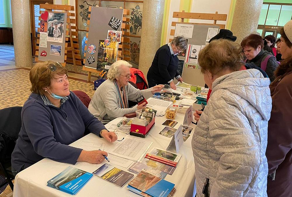 Jarn sraz turist Karlovarskho kraje.