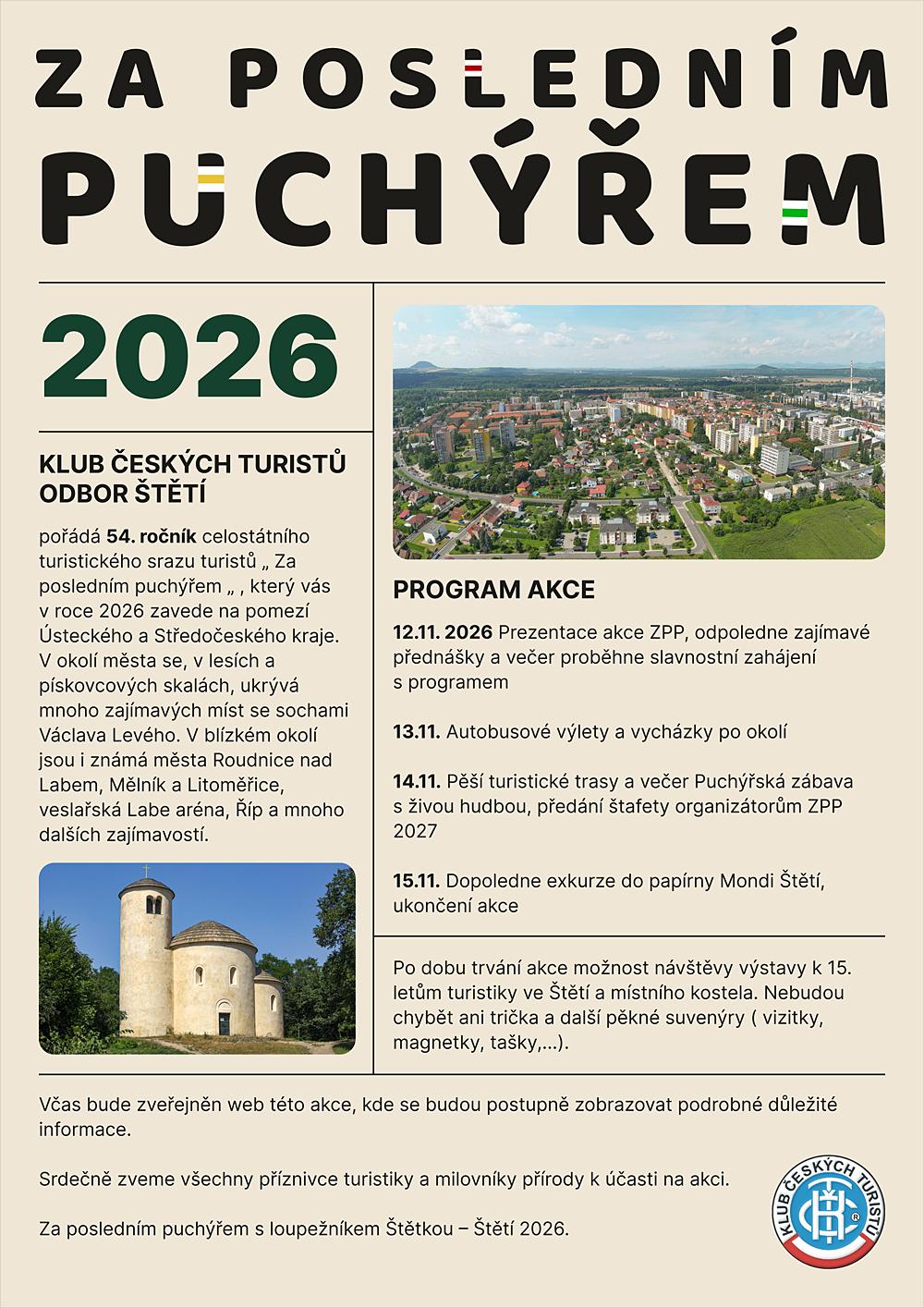 Za poslednm puchem 2026 - pozvnka do tt.