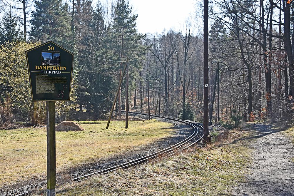Dampfbahn Lehrpfad - Nau�n� stezka �itavsk� parn� dr�hy.