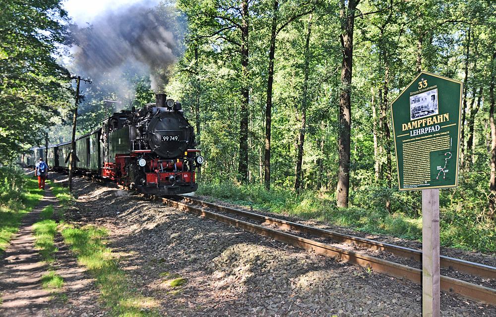 Dampfbahn Lehrpfad - Nau�n� stezka �itavsk� parn� dr�hy.