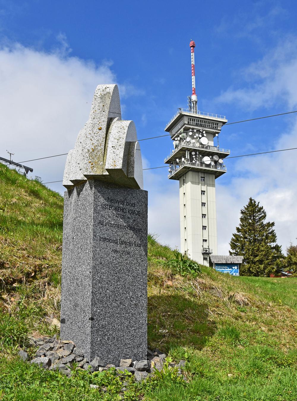 Nejvy��� bod �steck�ho kraje. 