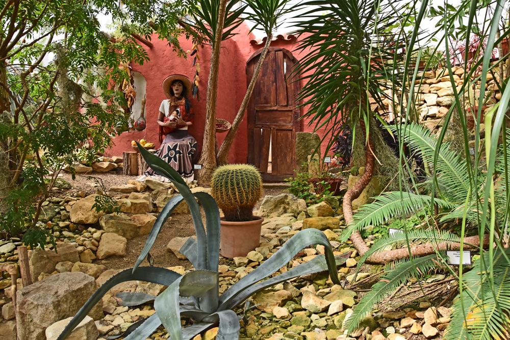 Tropick� sklen�k teplick� botanick� zahrady - expozice Mexiko.