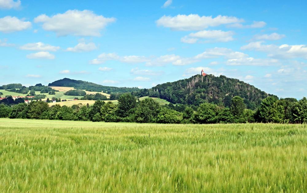 V�hled z Jentschbergu na varnsdorfsk� �pi��k.