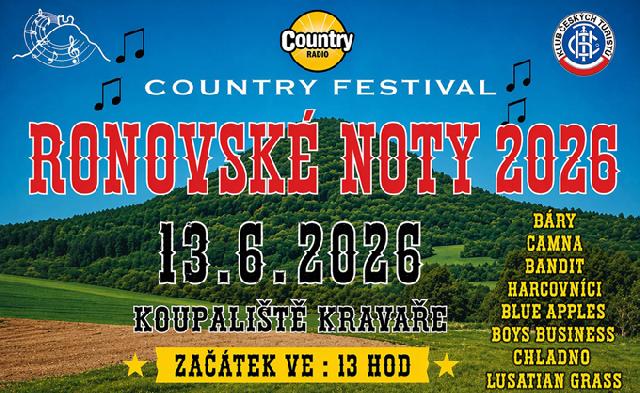 FESTIVAL RONOVSKÉ NOTY 2026 - klikni a dozvíš se víc