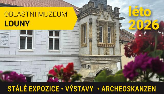 Oblastní muzeum Louny - klikni a dozvíš se víc